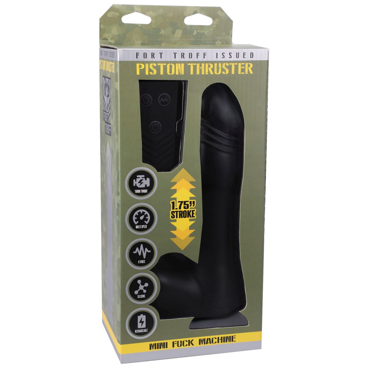 FortTroff Piston Thruster Mini Fuck Machine Schwarz